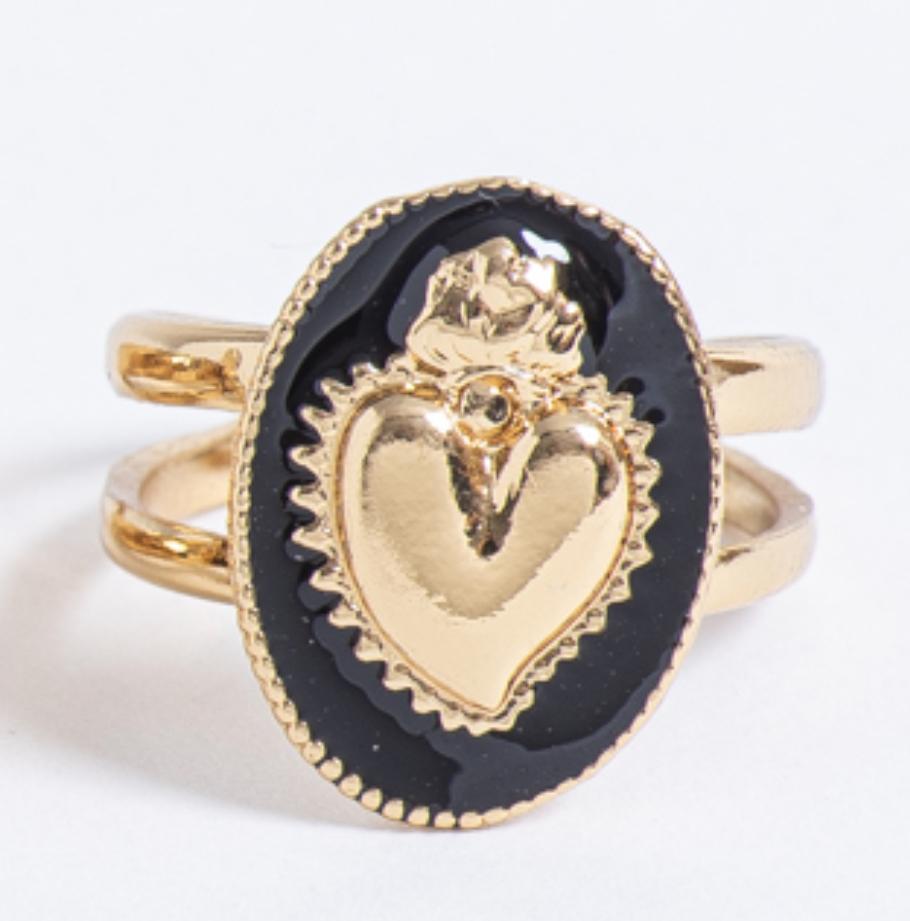 bague noire