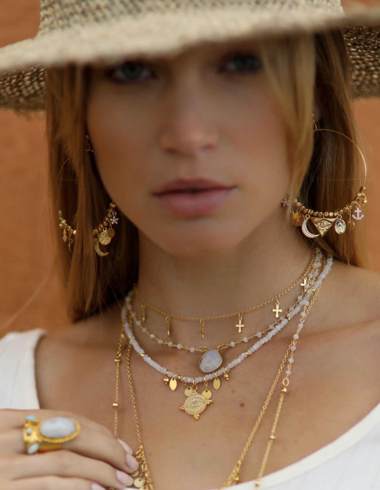 collier en pierres naturelles