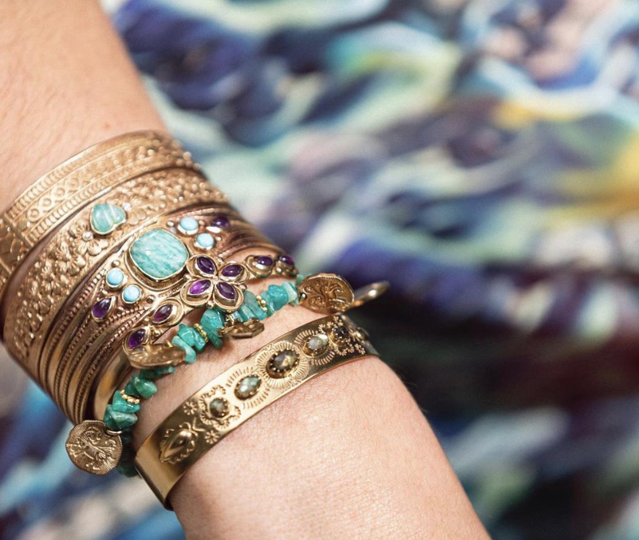 manchette bracelet atelier plume