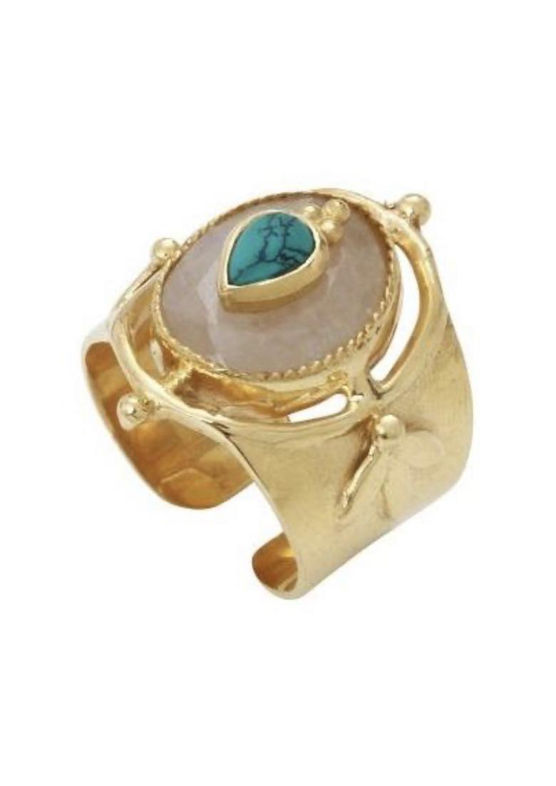 bague en pierre de lune