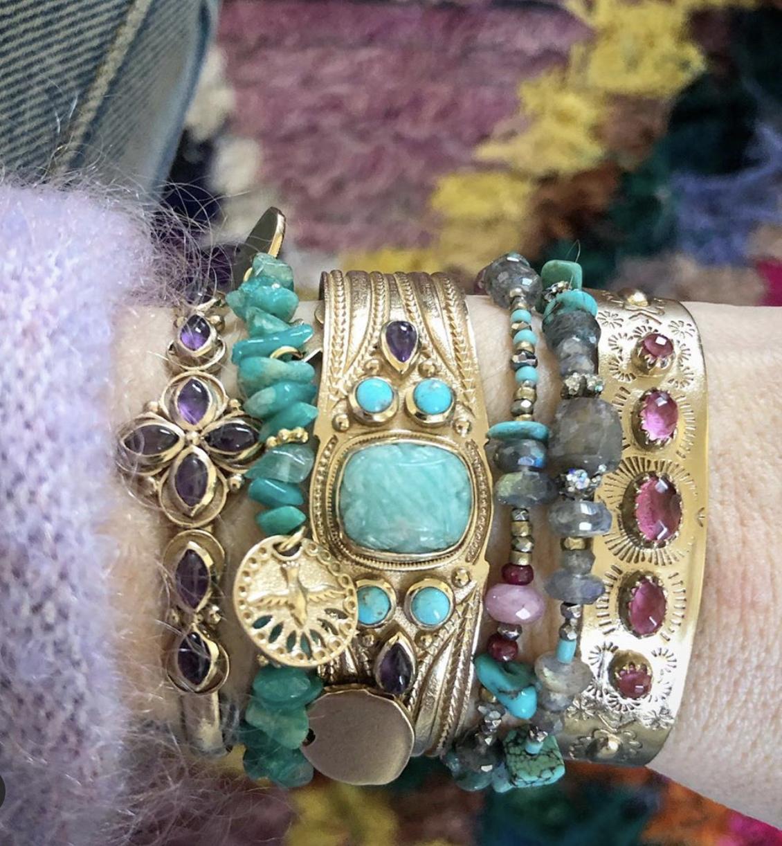 manchette bracelet atelier plume